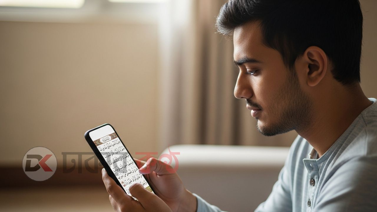 মোবাইলে কোরআন পড়লে সওয়াব হবে?