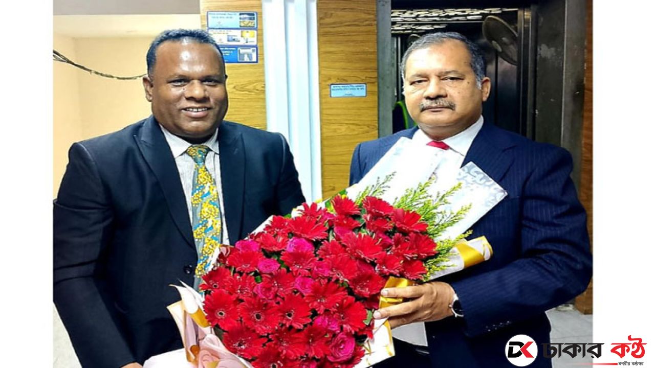 তথ্যমন্ত্রীর সাথে সোমালিয়ার দারু সালাম বিশ্ববিদ্যালয়ের ভিসি ড. মিজানের সৌজন্য সাক্ষাৎ