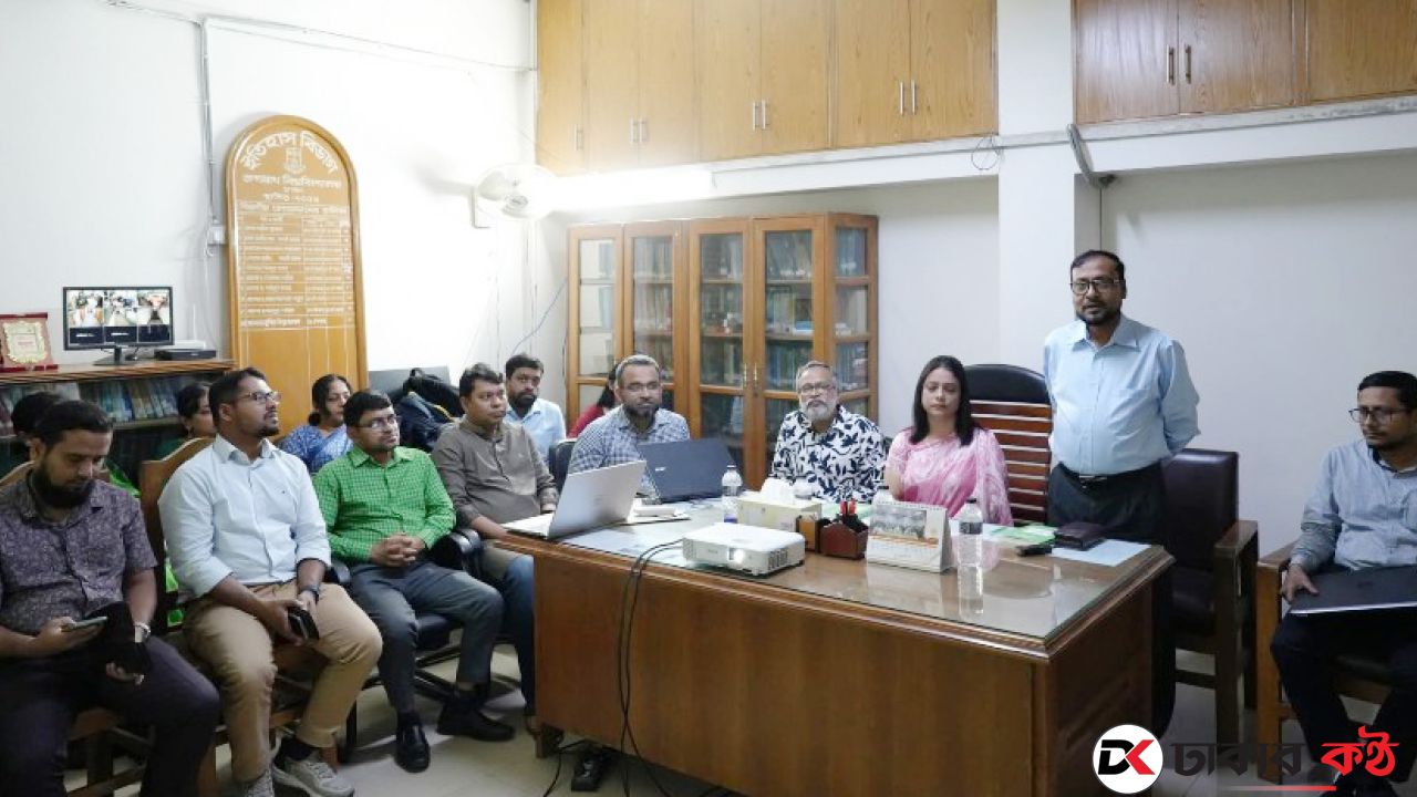 ইতিহাস বিভাগে ওবিই কারিকুলাম বাস্তবায়নে কর্মশালা অনুষ্ঠিত
