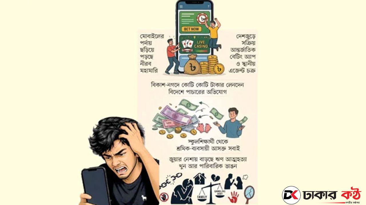 জুয়ার আগুনে পুড়ছে জীবন, কার্যকর উদ্যোগ শূন্য