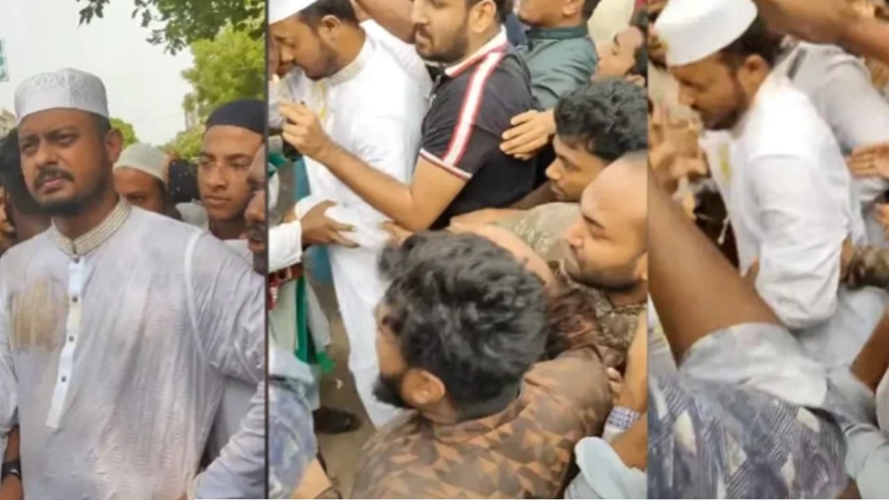 নাসীরুদ্দীন পাটওয়ারীর ওপর ফের ডিম নিক্ষেপ, হামলা