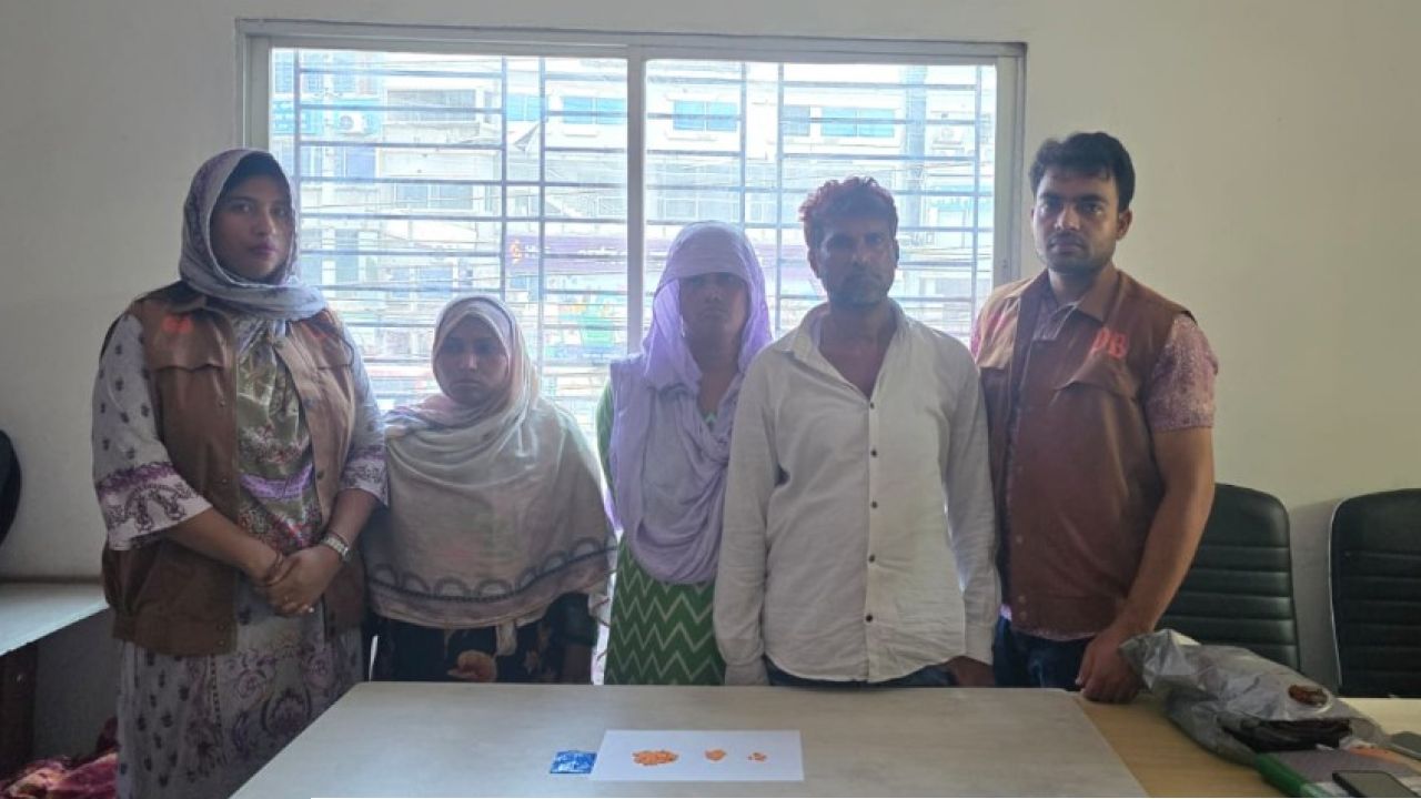 কেরানীগঞ্জে ১০০ পিচ ইয়াবাসহ তিন মাদক ব্যবসায়ী গ্রেফতার