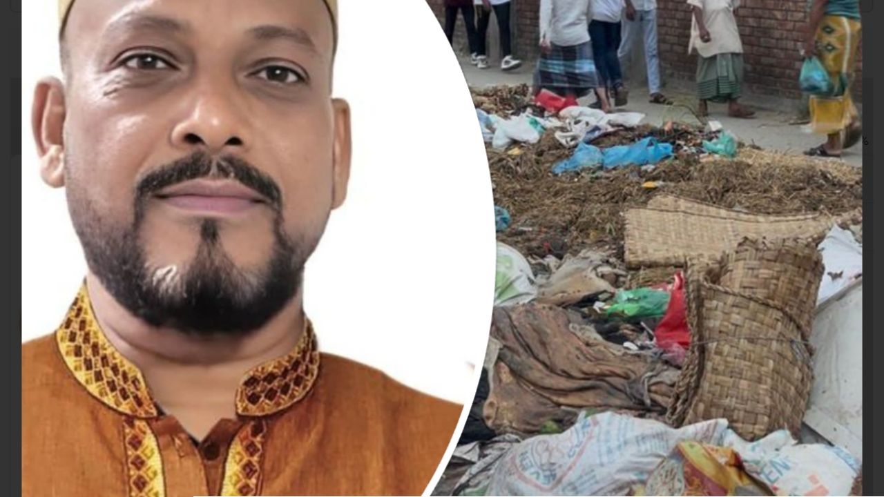 নিজেকে আগানগর পশুর হাটের নামমাত্র ইজারাদার দাবি করলেন আনোয়ার হোসেন