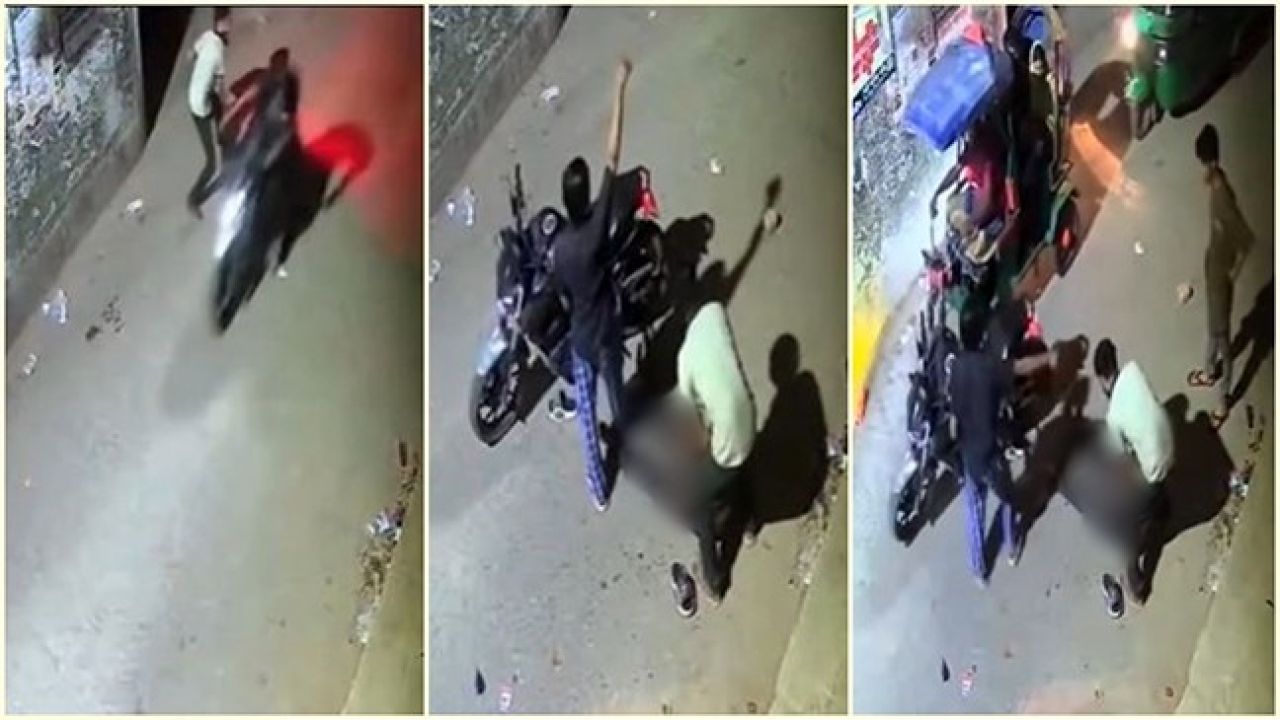 মোটরসাইকেল চালককে চলন্ত অবস্থায় ইট নিক্ষেপের ভিডিও ভাইরাল, আটক ১
