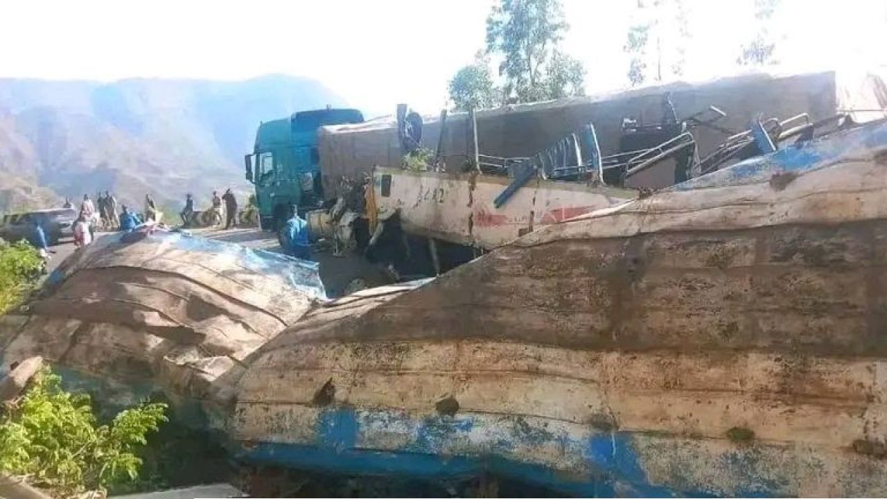 ইথিওপিয়ায় ভয়াবহ সড়ক দুর্ঘটনায় নিহত ২৮