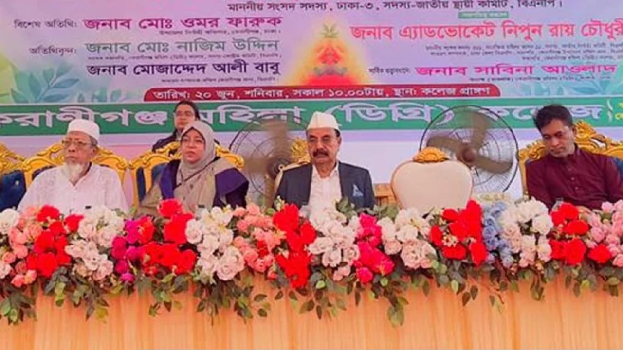 ১৭ বছরে শিক্ষা ব্যবস্থার অবনতি হয়েছে: গয়েশ্বর চন্দ্র রায়