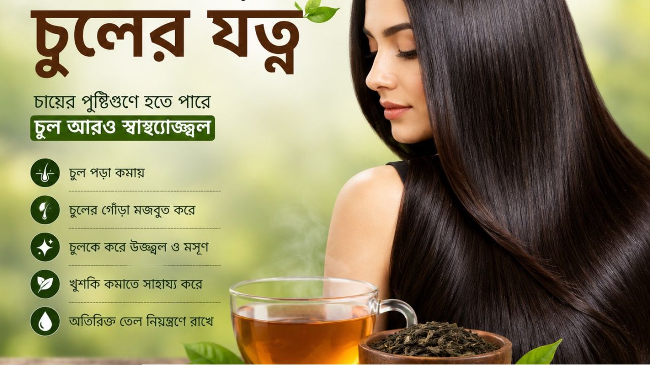 চা কি সত্যিই চুলের যত্নে কার্যকর?