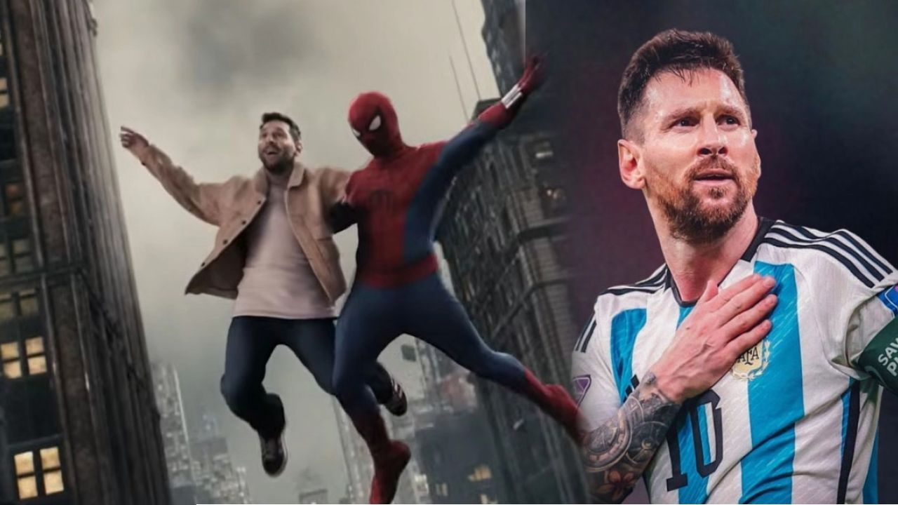 স্পাইডার ম্যানকে খুঁজছেন মেসি