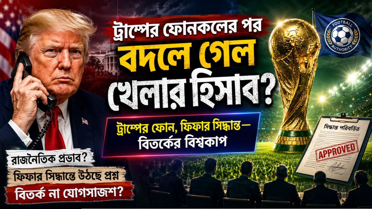 ট্রাম্পের ফোন, ফিফার সিদ্ধান্ত বিতর্কের বিশ্বকাপ