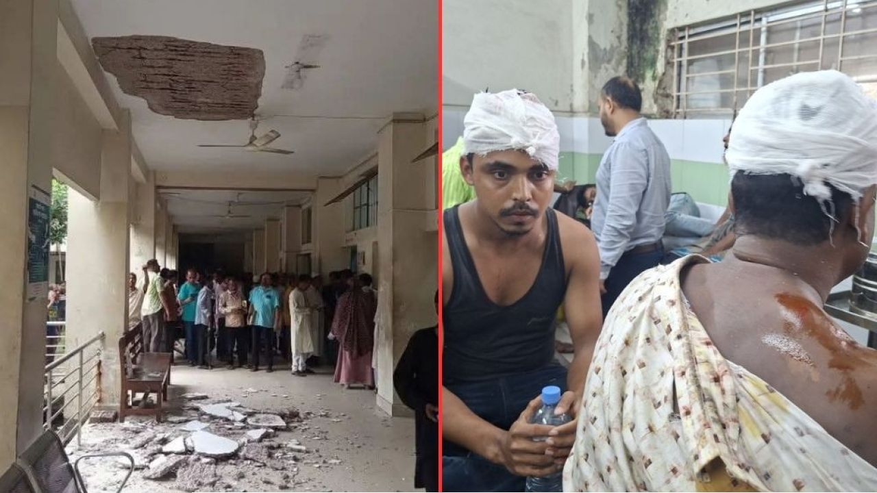 আদালত ভবনের ছাদের পলেস্তারা খসে আহত ৫ বিচারপ্রার্থী