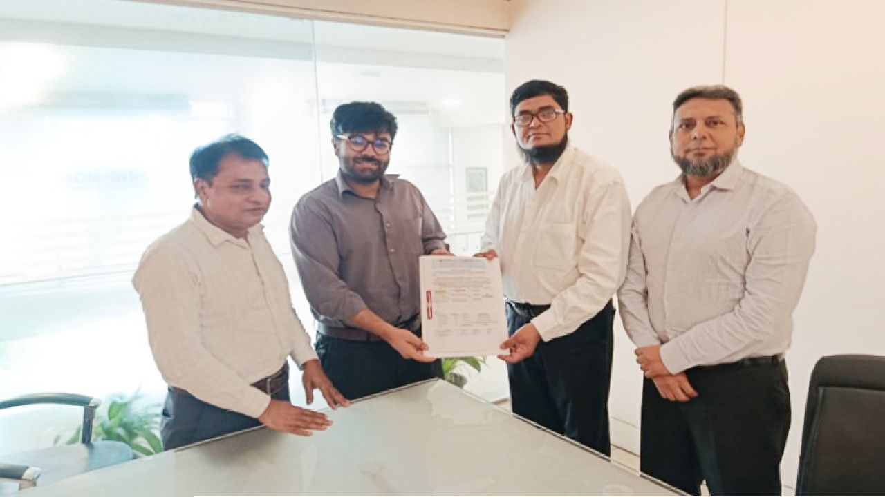 DOM-INNO-এর প্রকল্পে লিফট স্থাপনে সিগমা লিফট কোম্পানি লিমিটেডের সঙ্গে চুক্তি সম্পন্ন