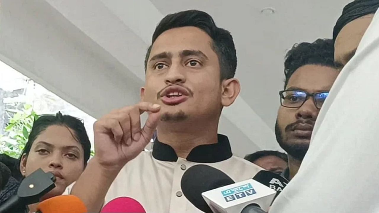 বিএনপির আচরণ ‘ব্রেইনলেস আওয়ামী লীগের মতো’: সারজিস আলম