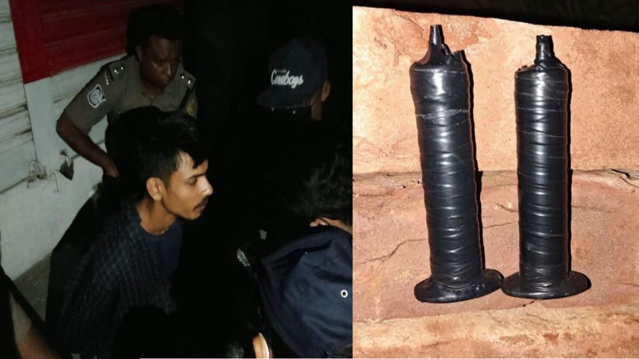 ঢাকা ডেমরায় বোমাসদৃশ্য বস্তু উদ্ধার, গ্রেপ্তার যুবক