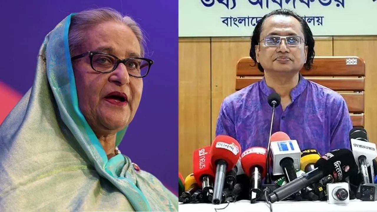 হাসিনার প্রত্যর্পণ নিয়ে কোনো ছাড় নয়: তথ্য উপদেষ্টা