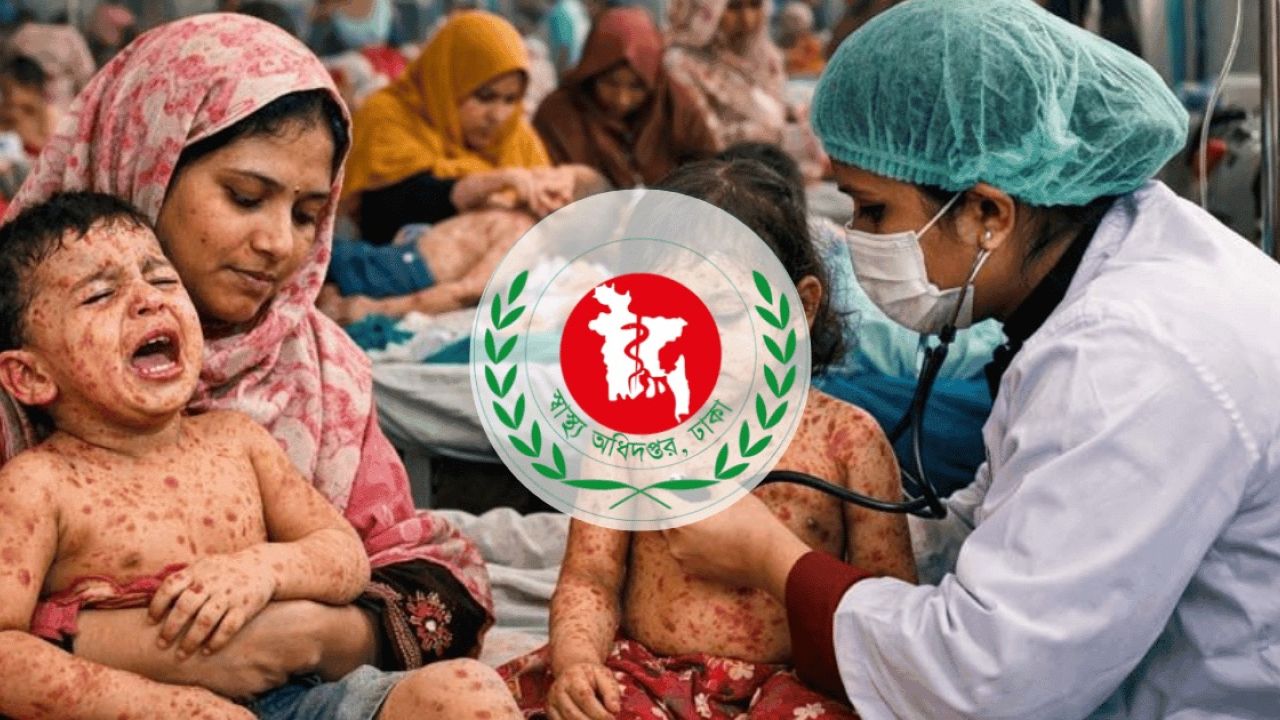 হাম পরিস্থিতি উদ্বেগজনক, একদিনে ৯ শিশুর মৃত্যু