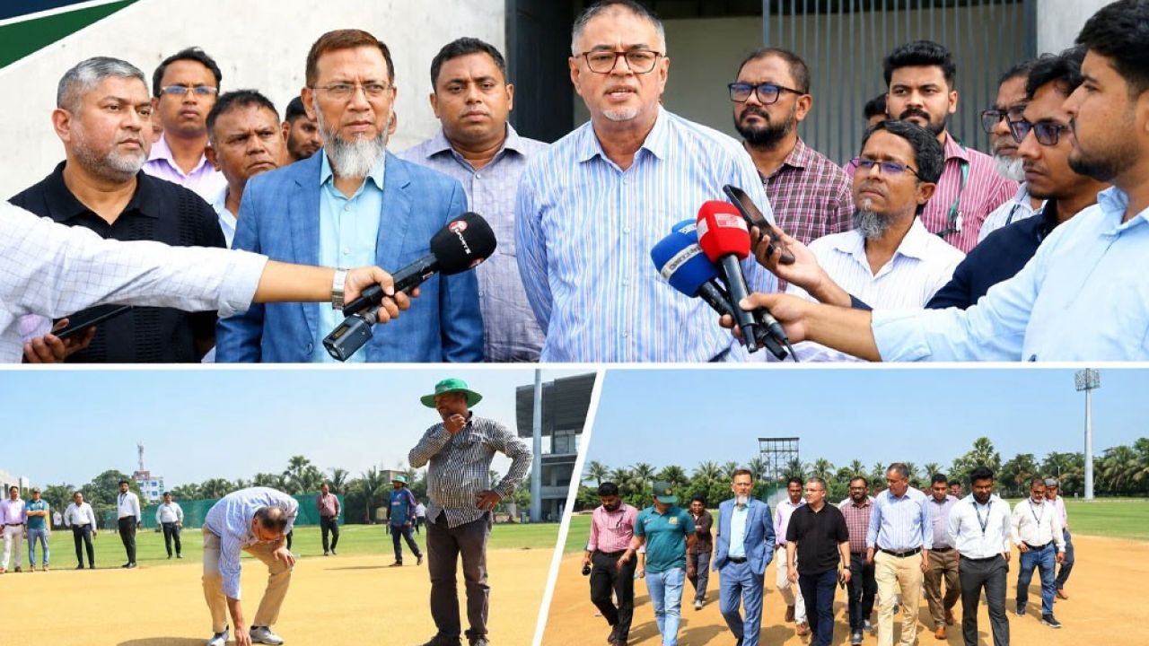 আন্তর্জাতিক ক্রিকেট আয়োজনের পথে আনভীর ক্রিকেট স্টেডিয়াম